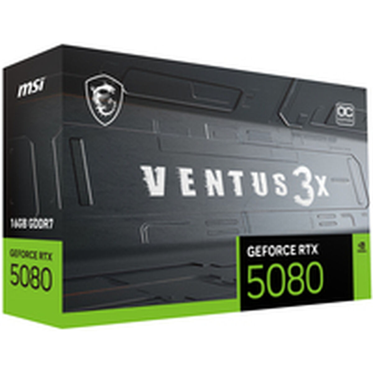 Image de Graphics card MSI RTX 5080 16G VENTUS 3X OC GEFORCE RTX 5080 16 GB GDDR6X GDDR7