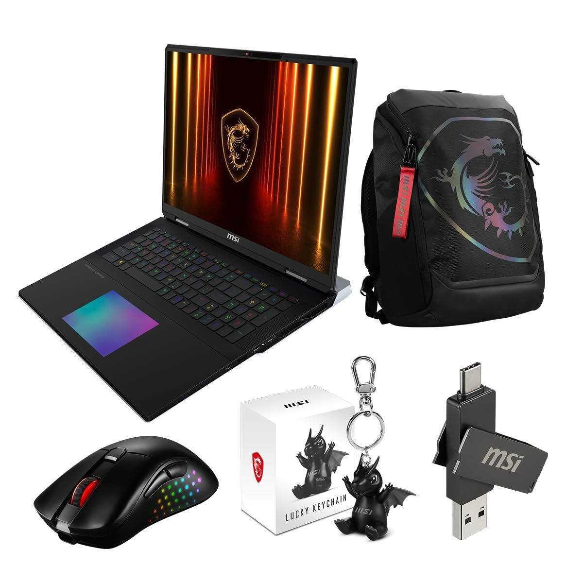 Afbeeldingen van Laptop MSI TITAN 18 HX AI A2XWJG 18" 64 GB RAM 2 TB SSD