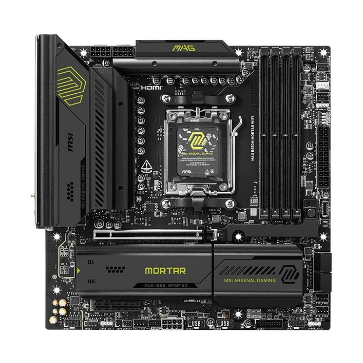 Afbeeldingen van Motherboard MSI MAG B850M MORTAR WIFI AMD AM5