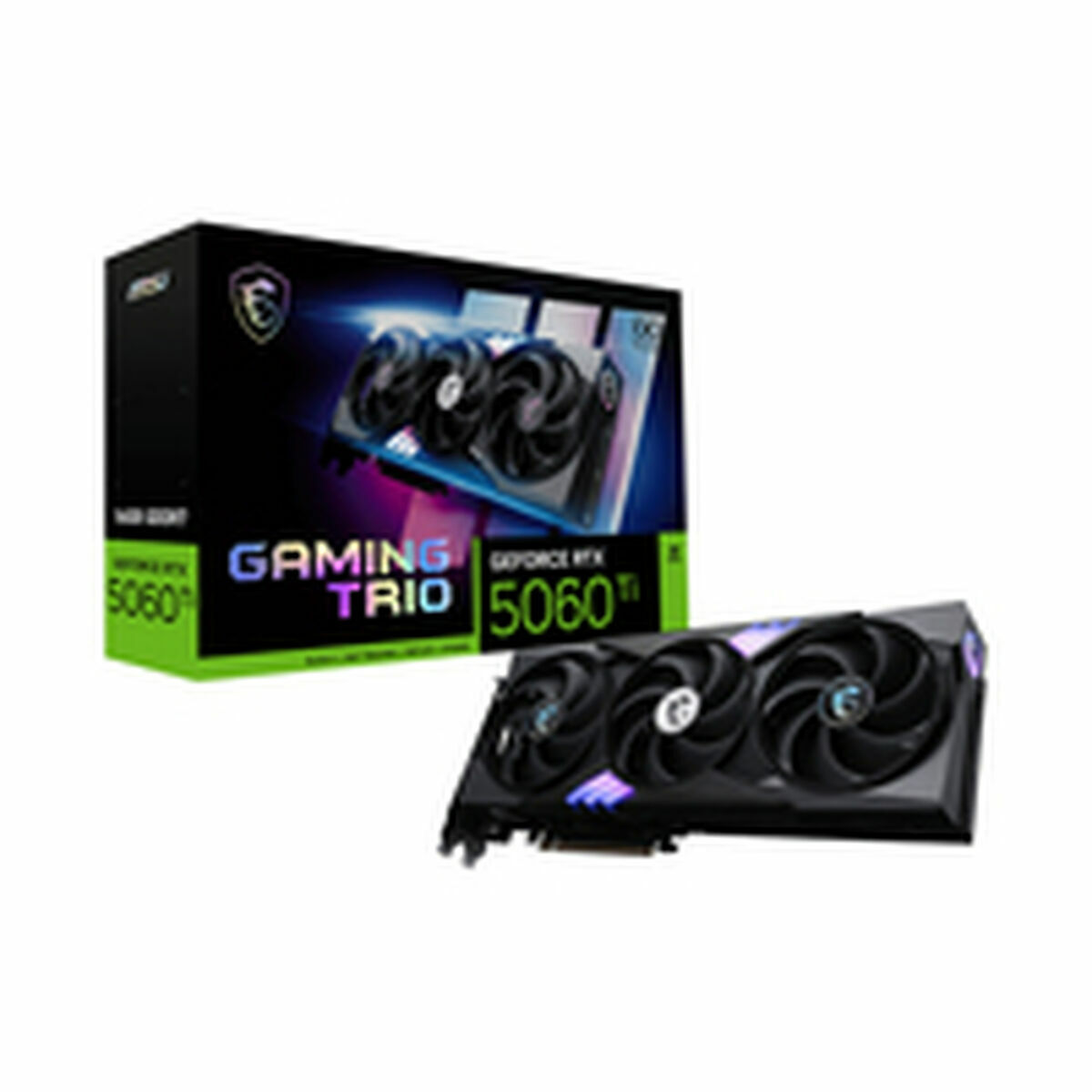 Afbeeldingen van Graphics card MSI RTX 5060 Ti 16G GAMING TRIO OC