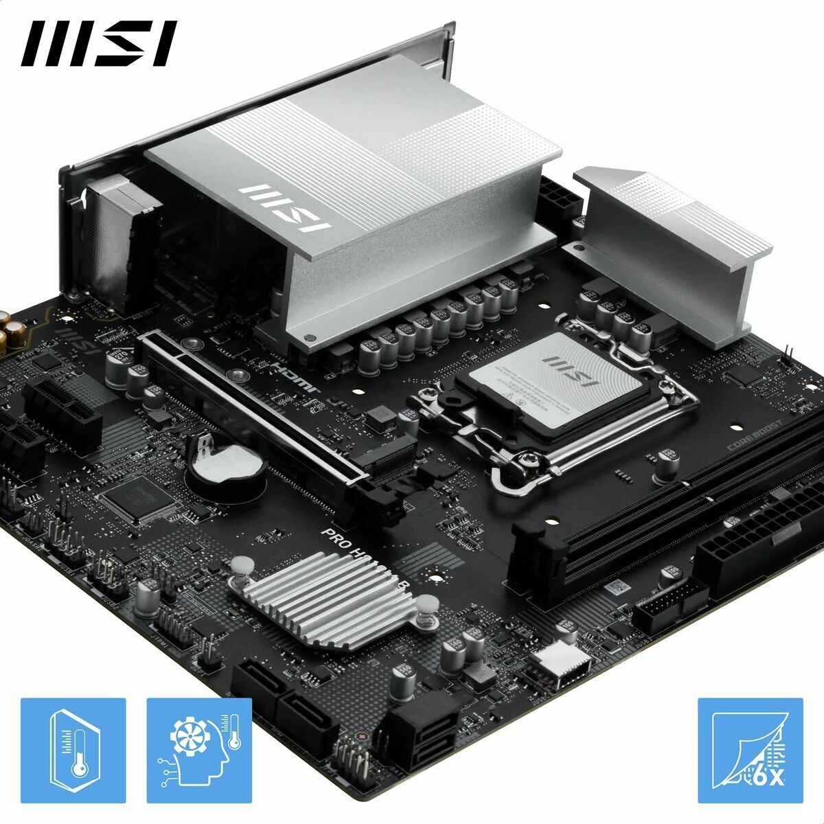 Bild von Motherboard MSI PRO H810M-B LGA 1851