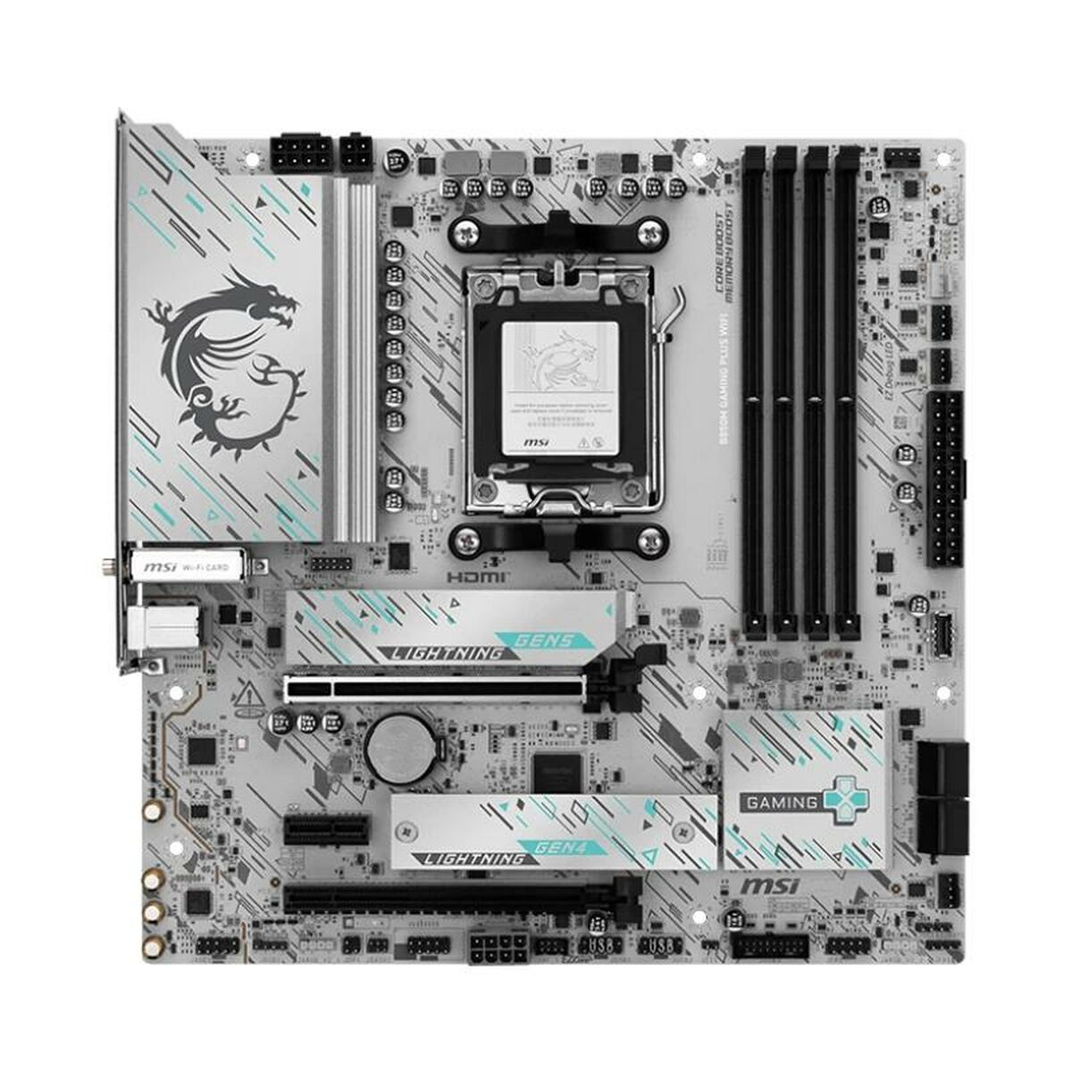 Afbeeldingen van Motherboard MSI 911-7E66-001 B850 AMD AM5