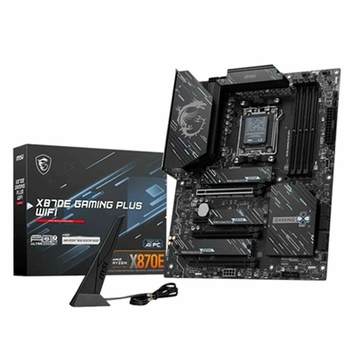 Picture of Motherboard MSI X870E GAMING PLUS WIFI AMD AM5