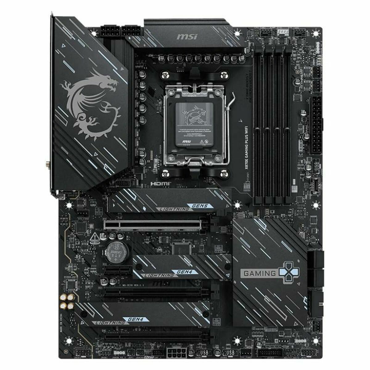 Picture of Motherboard MSI X870E GAMING PLUS WIFI AMD AM5