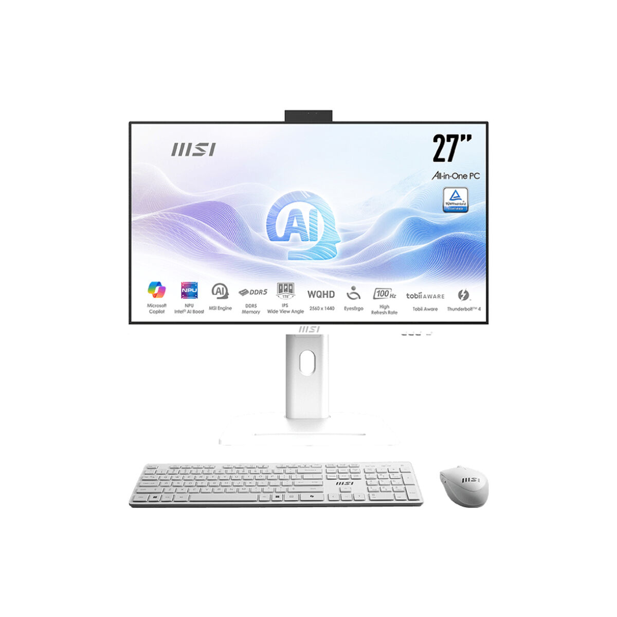 Afbeeldingen van All in One MSI AM273QP AI-246ES C7-155H 27" intel core ultra 7 32 GB 1 TB