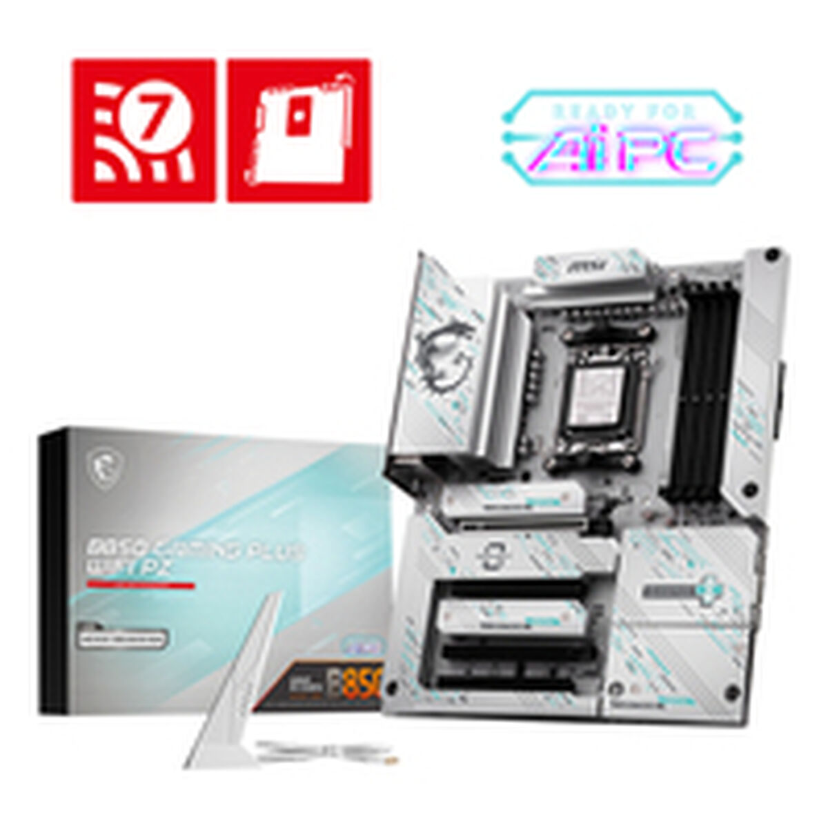 Image secondaire de Carte Mère MSI B850 GAMING PLUS WIFI PZ