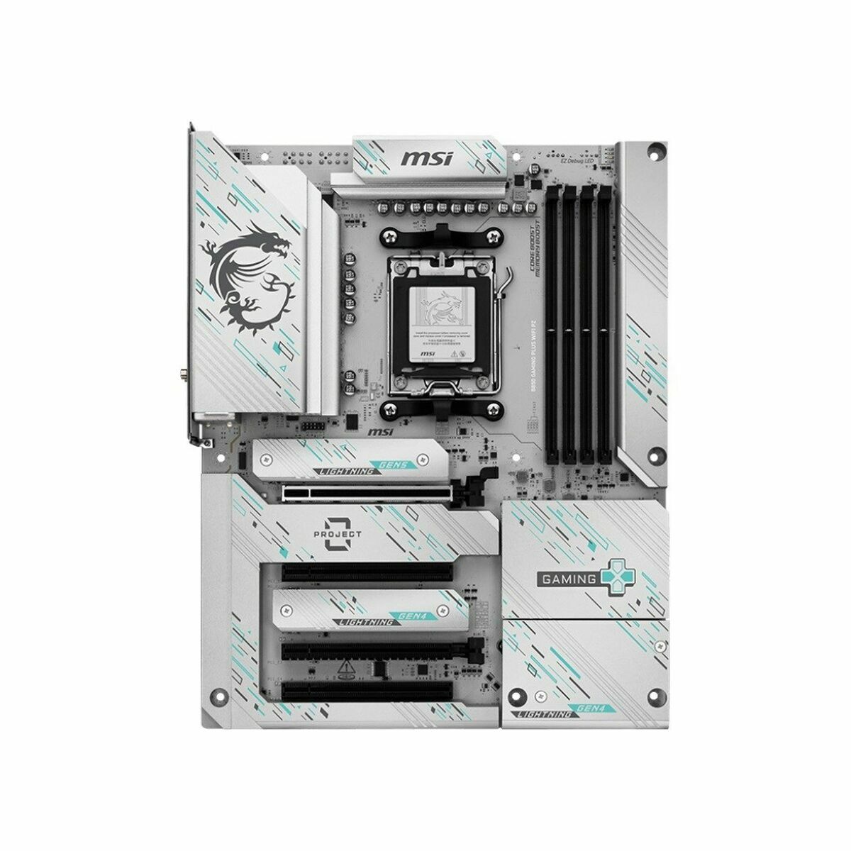 Kép Motherboard MSI B850 GAMING PLUS WIFI PZ AMD B850 AMD AM5