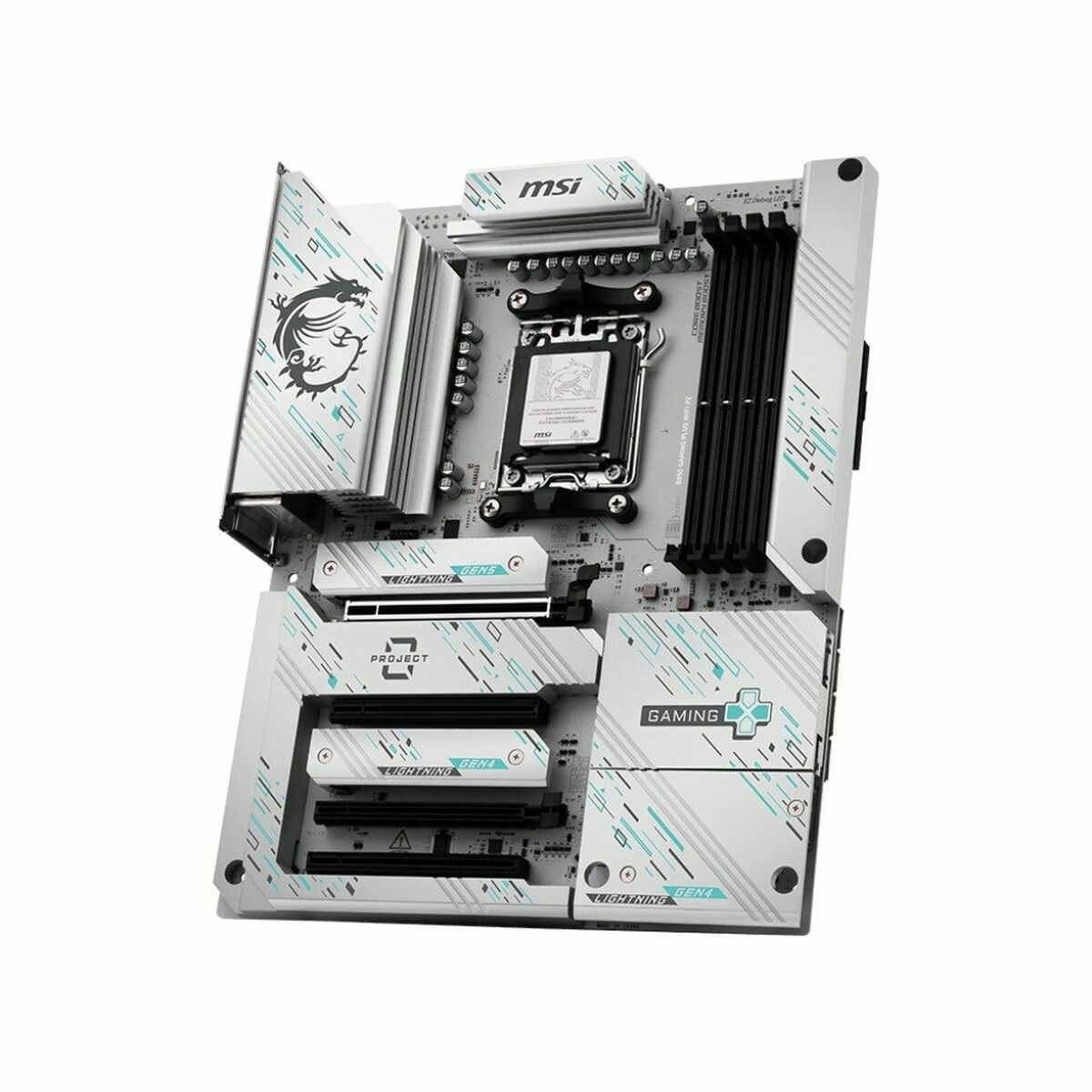 Kép Motherboard MSI B850 GAMING PLUS WIFI PZ AMD B850 AMD AM5