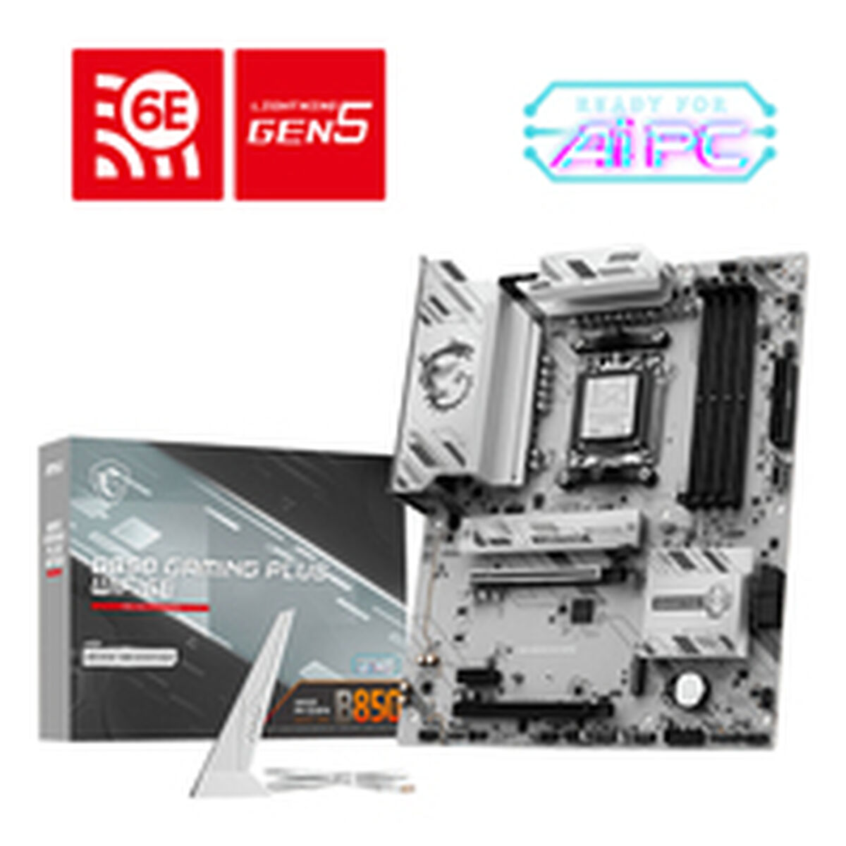 Afbeeldingen van Motherboard MSI 911-7E80-001 AMD B850 AMD AM5