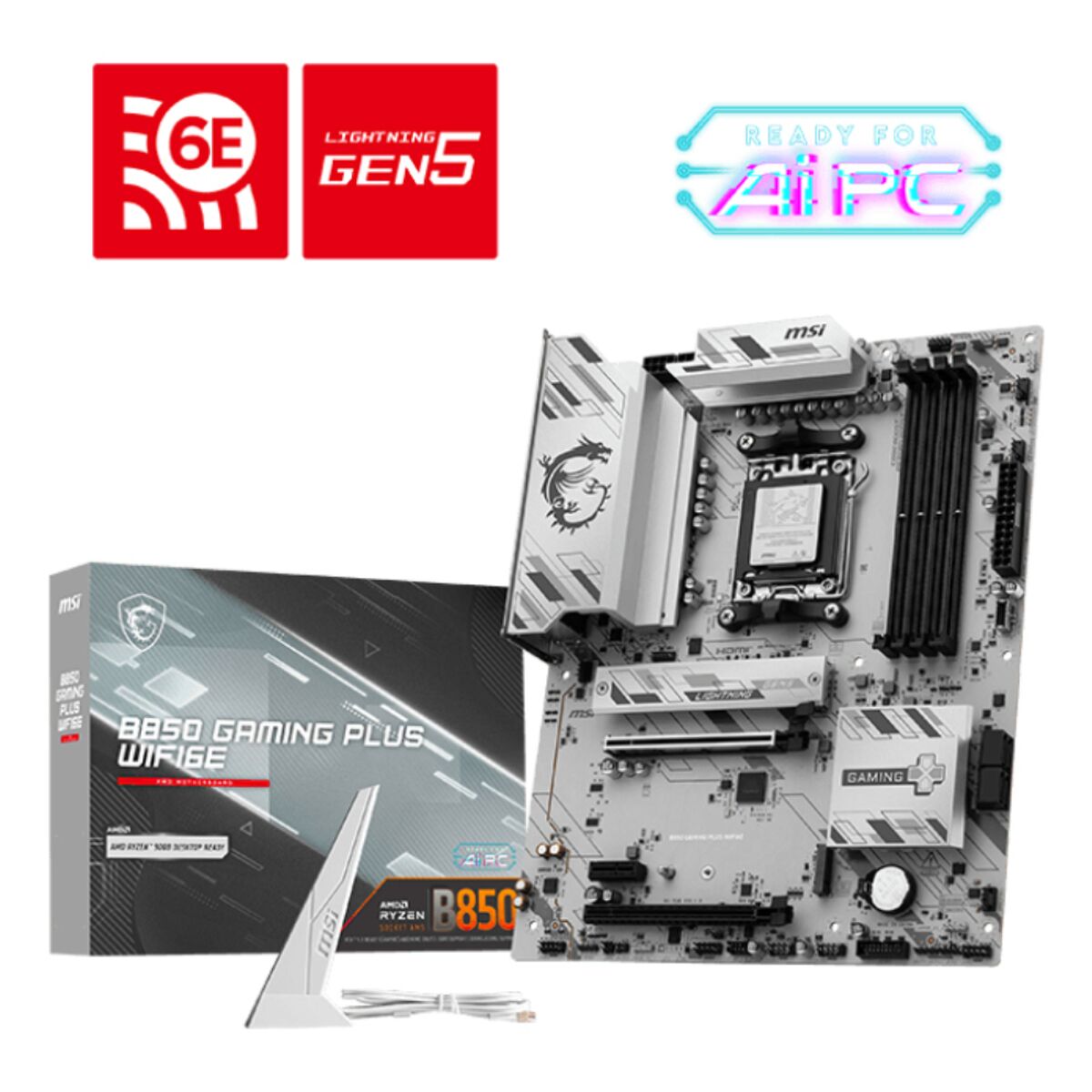 Carte Mère MSI 911-7E80-001 AMD B850 AMD AM5