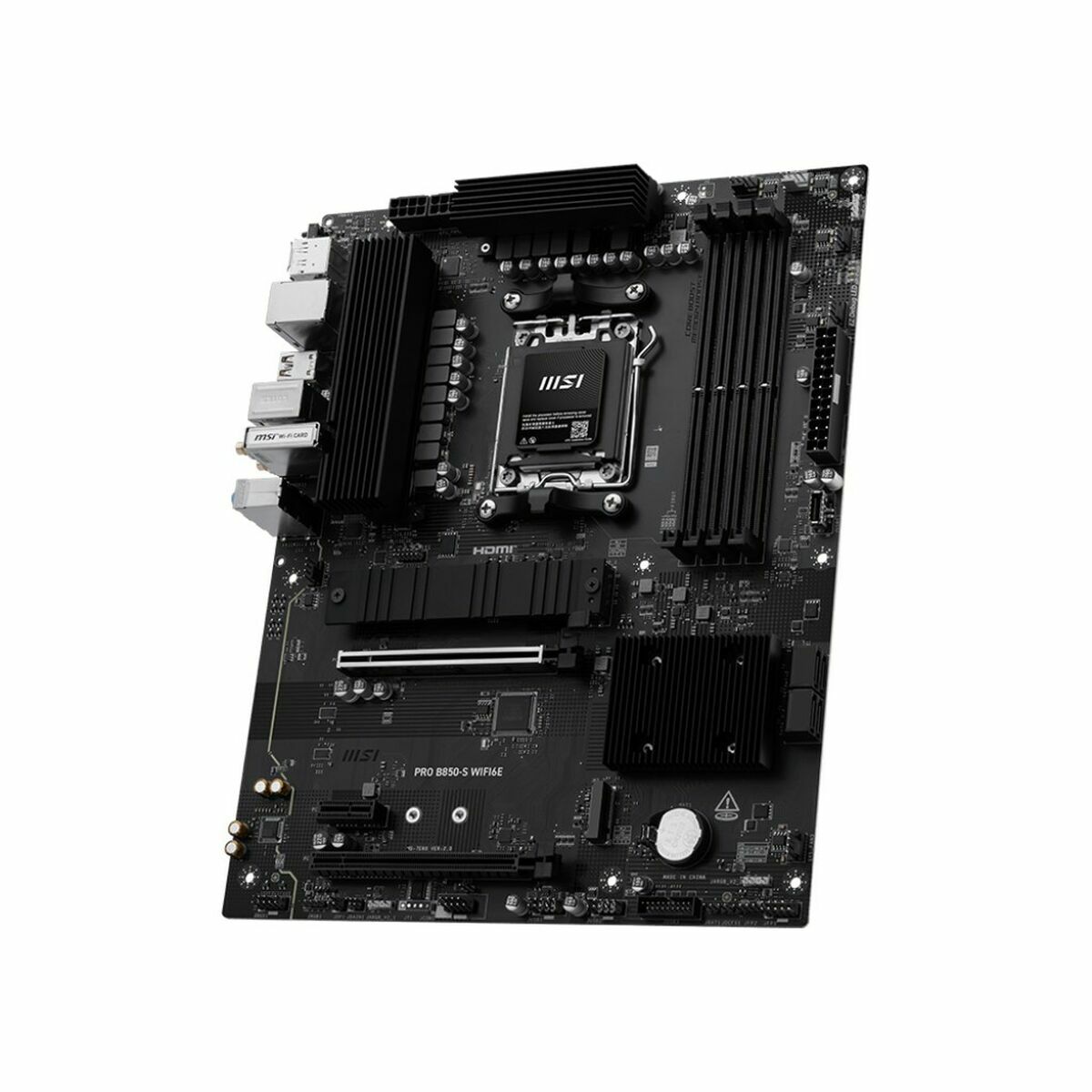 Afbeeldingen van Motherboard MSI PRO B850-S WIFI6E Intel Wi-Fi 6 AMD AM5 AMD B850
