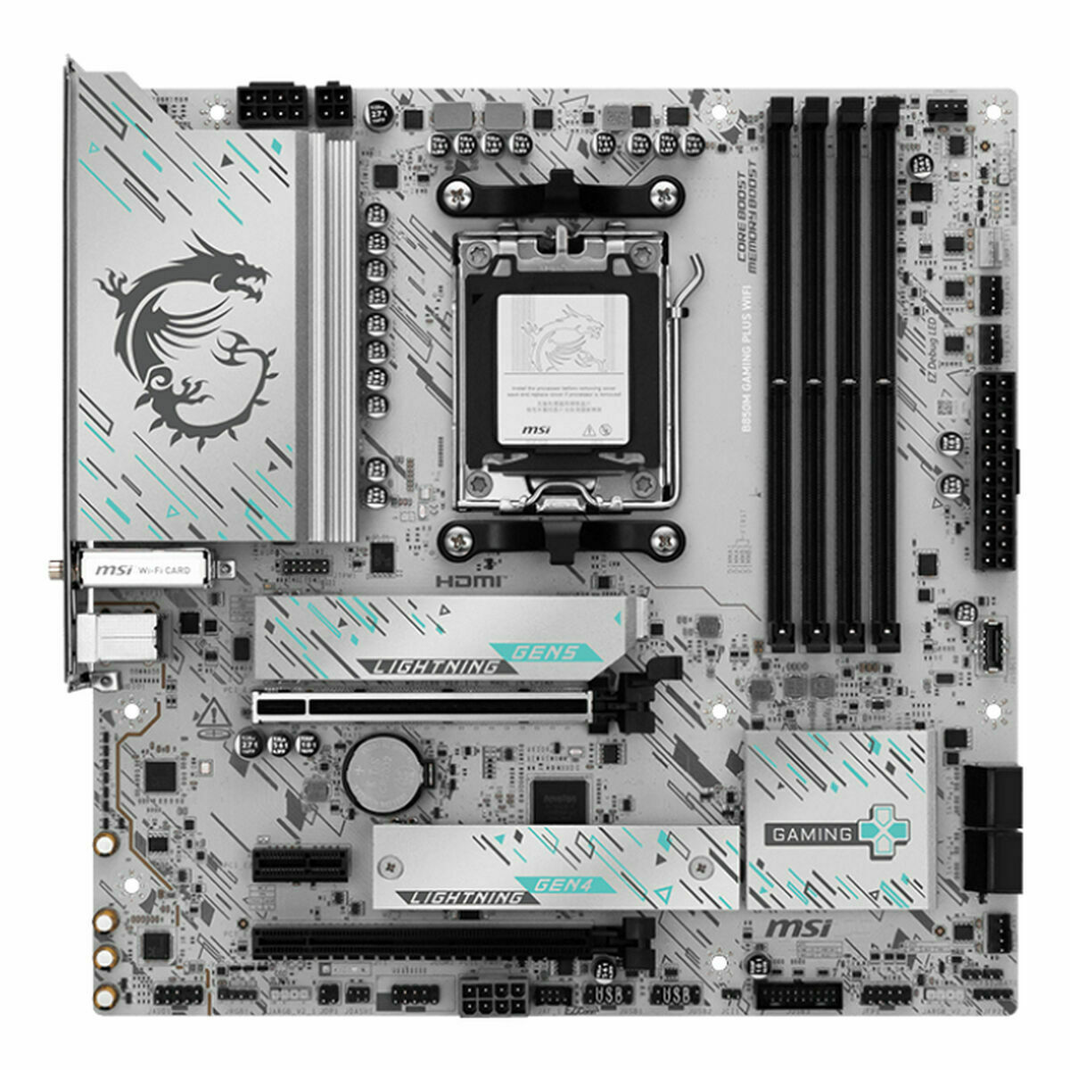 Picture of Motherboard MSI B850M GAMING PLUS WIFI6E AMD AM5 AMD