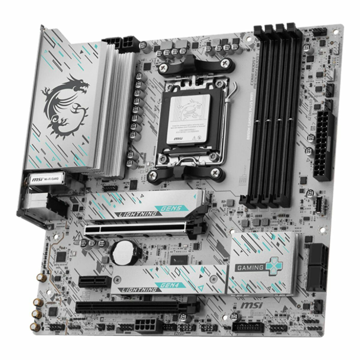 Picture of Motherboard MSI B850M GAMING PLUS WIFI6E AMD B850 AMD AM5