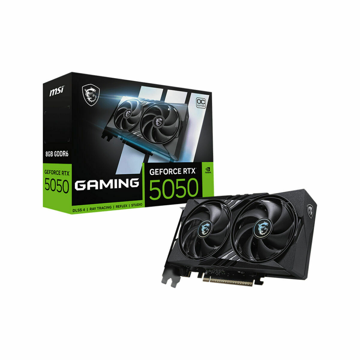 Picture of Graphics card MSI GeForce RTX 5050 8G GAMING OC 8 GB GDDR6