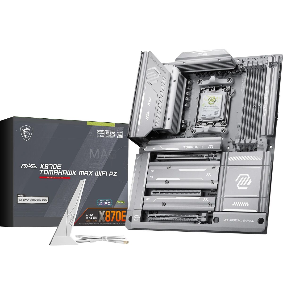 Obrazek Motherboard MSI MAG X870E TOMAHAWK MAX WIFI PZ AMD X870E AMD AM5