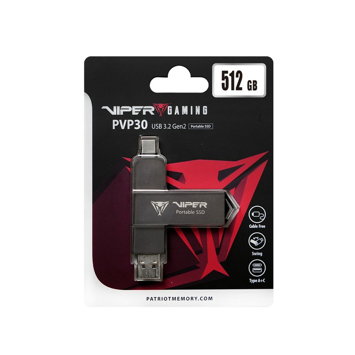 Afbeeldingen van USB stick Patriot Memory PVP30512G28UDG