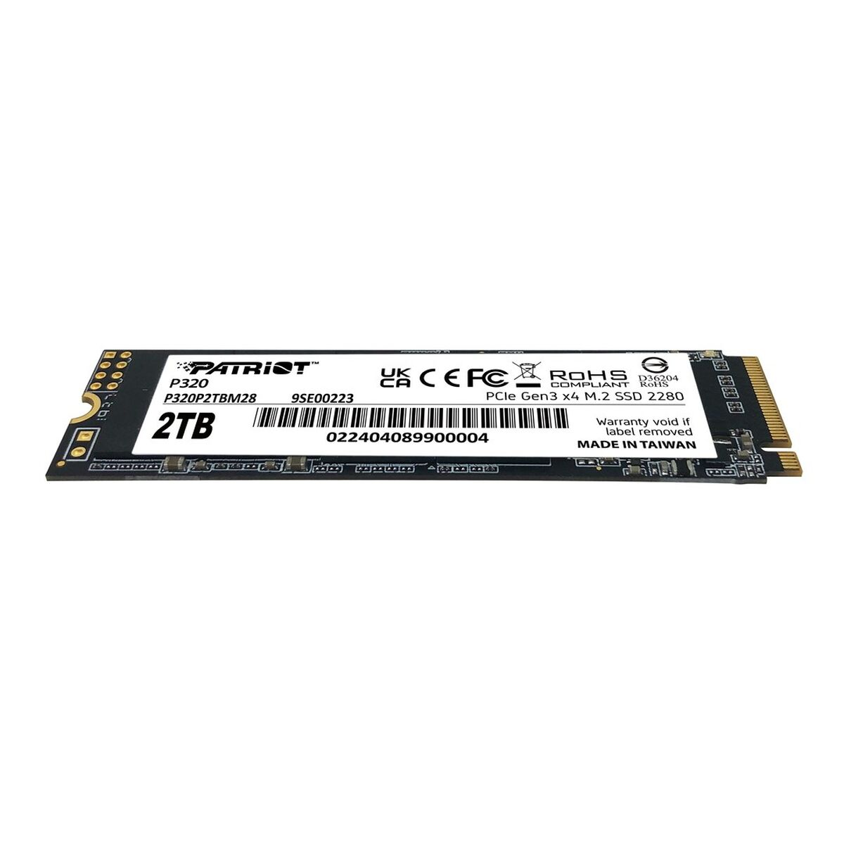 Afbeeldingen van Hard Drive Patriot Memory P320P2TBM28 2 TB SSD