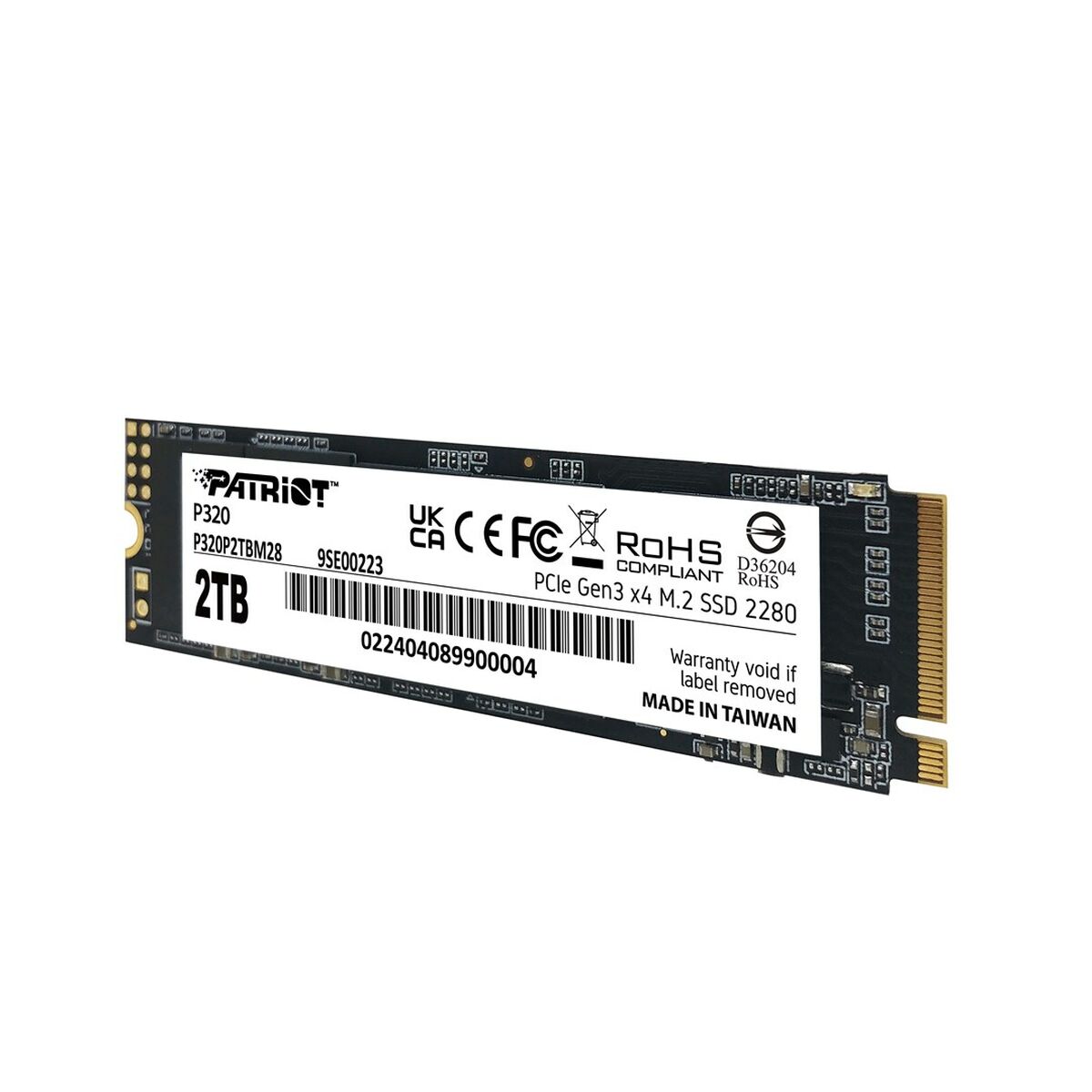 Afbeeldingen van Hard Drive Patriot Memory P320P2TBM28 2 TB SSD