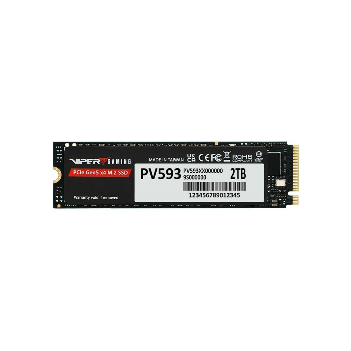 Picture of Hard Drive Patriot Memory PV593P2TBM28H 2 TB SSD