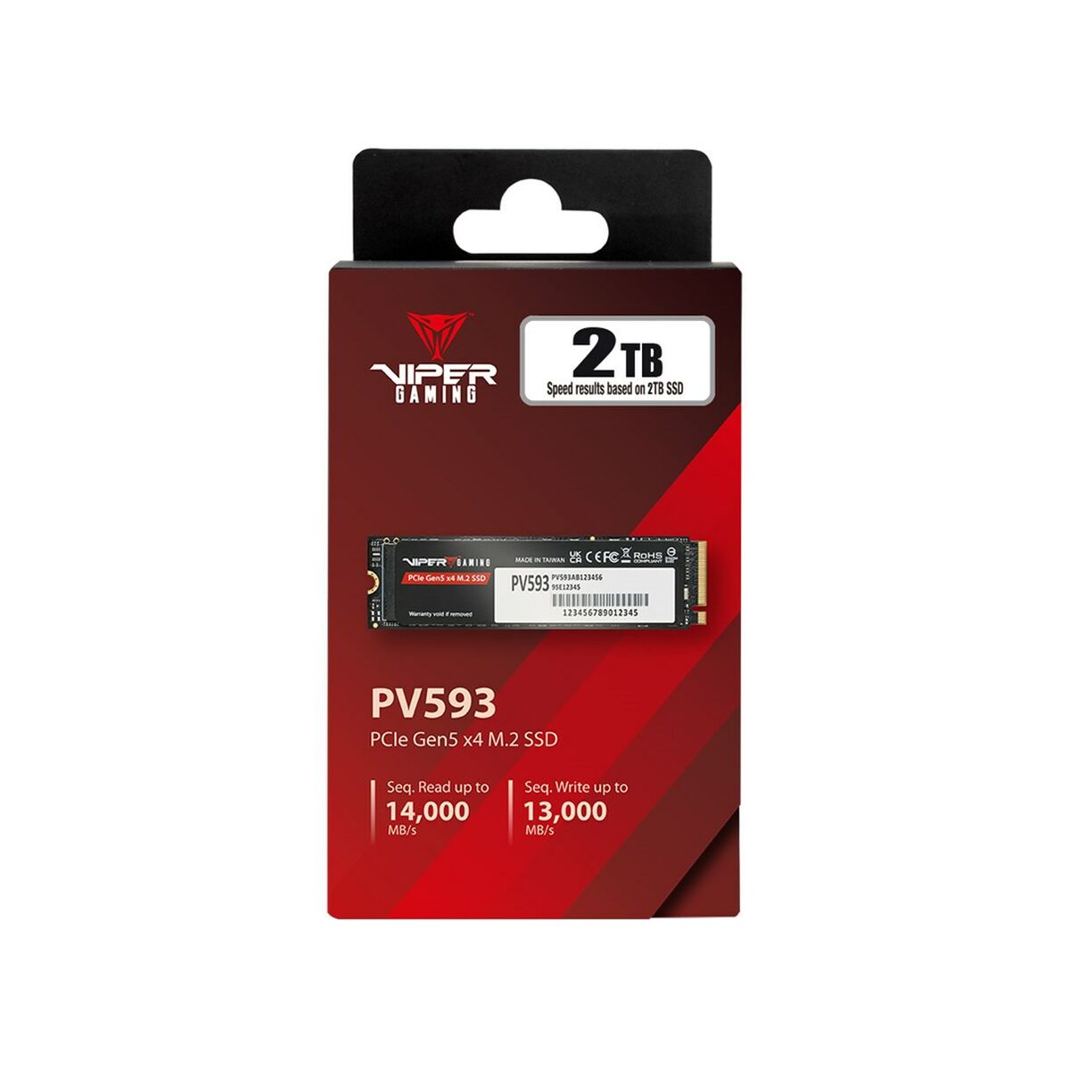 Picture of Hard Drive Patriot Memory PV593P2TBM28H 2 TB SSD