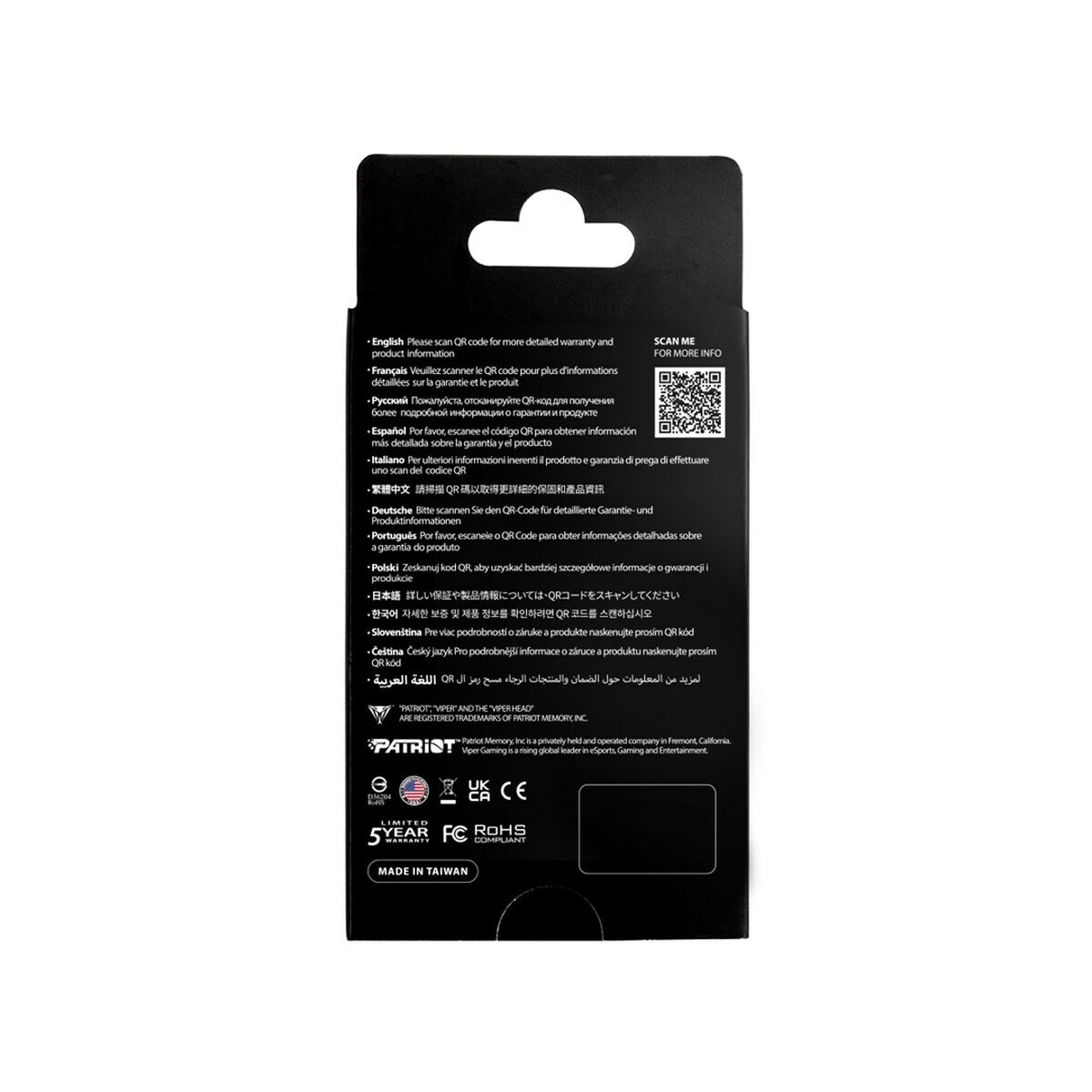 Picture of Hard Drive Patriot Memory PV593P2TBM28H 2 TB SSD
