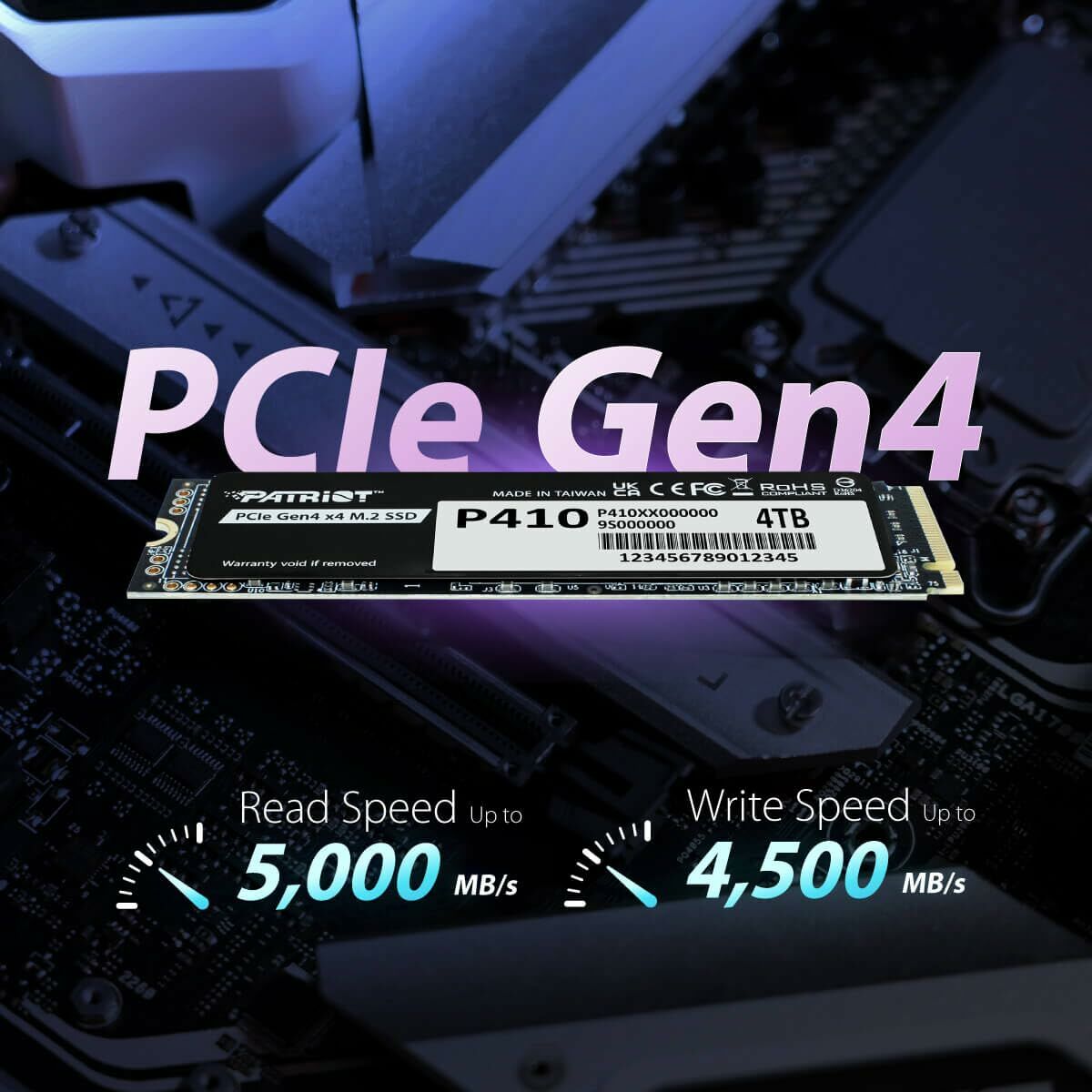 Afbeeldingen van Hard Drive Patriot Memory Viper P410 1 TB SSD