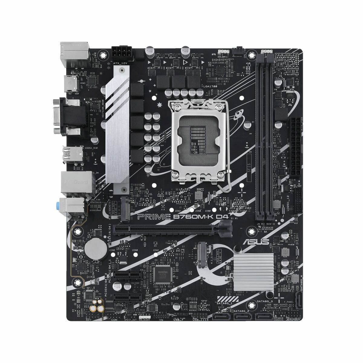 Μητρική Κάρτα Asus PRIME B760M-K D4 LGA 1700 Intel B760