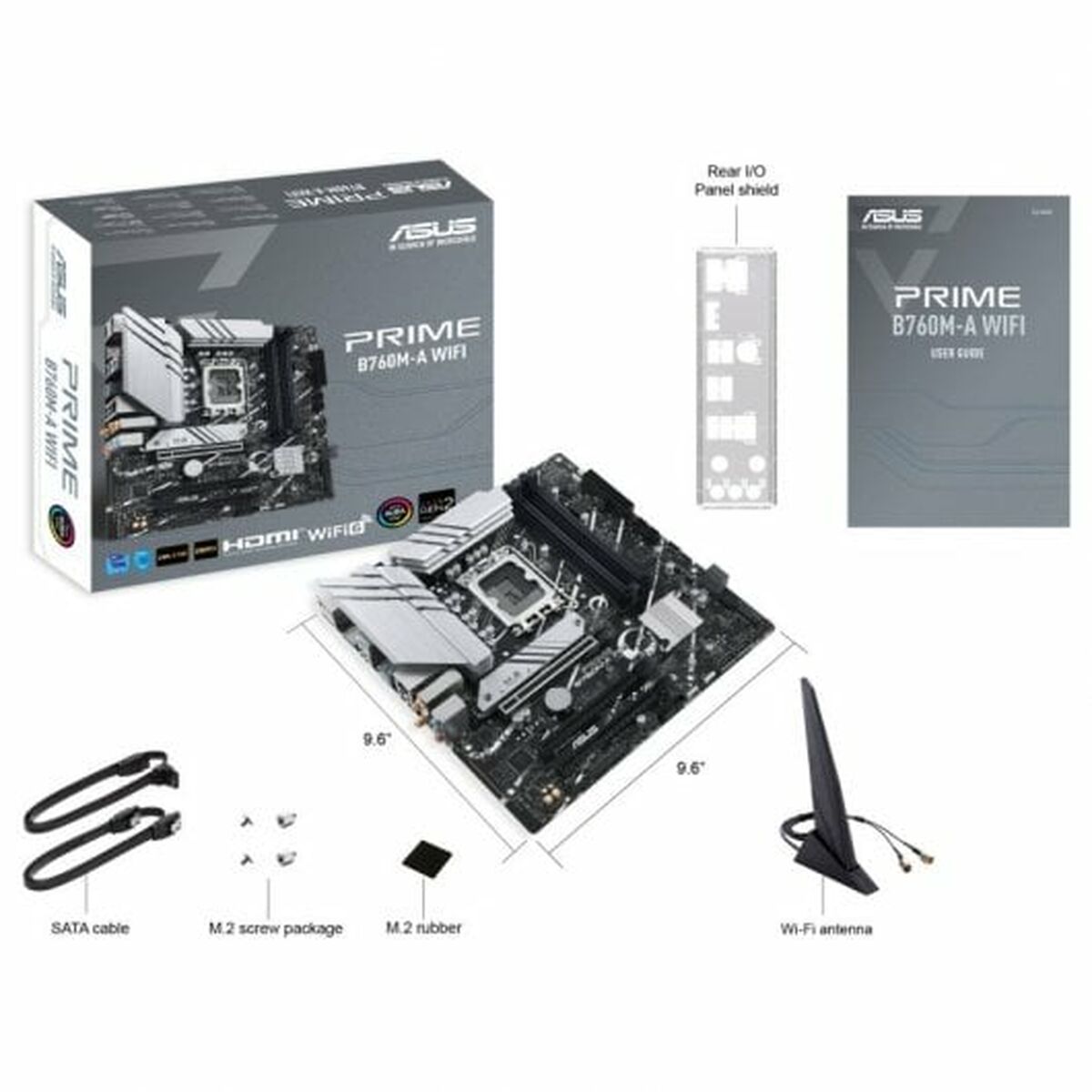 Afbeeldingen van Motherboard Asus 90MB1EL0-M1EAY0 LGA 1700 Intel B760