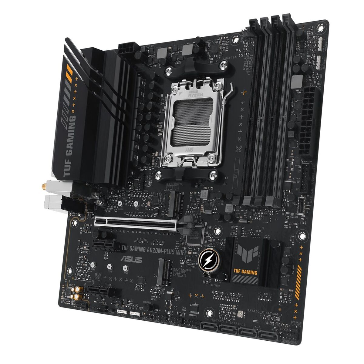Bild von Motherboard Asus TUF GAMING A620M-PLUS WIFI AMD AM5 AMD
