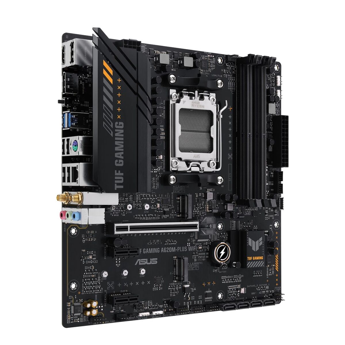 Bild von Motherboard Asus TUF GAMING A620M-PLUS WIFI AMD AM5 AMD