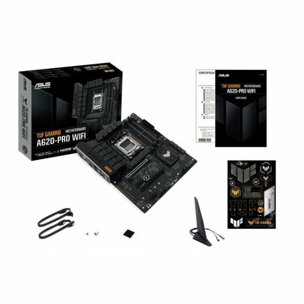 Afbeeldingen van Motherboard Asus TUF GAMING A620M-PRO WI-FI AMD A620 AMD AM5