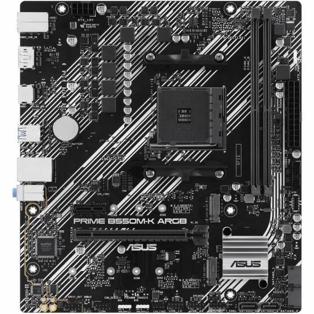 Afbeeldingen van Motherboard Asus AMD AM4 AMD B550 AMD