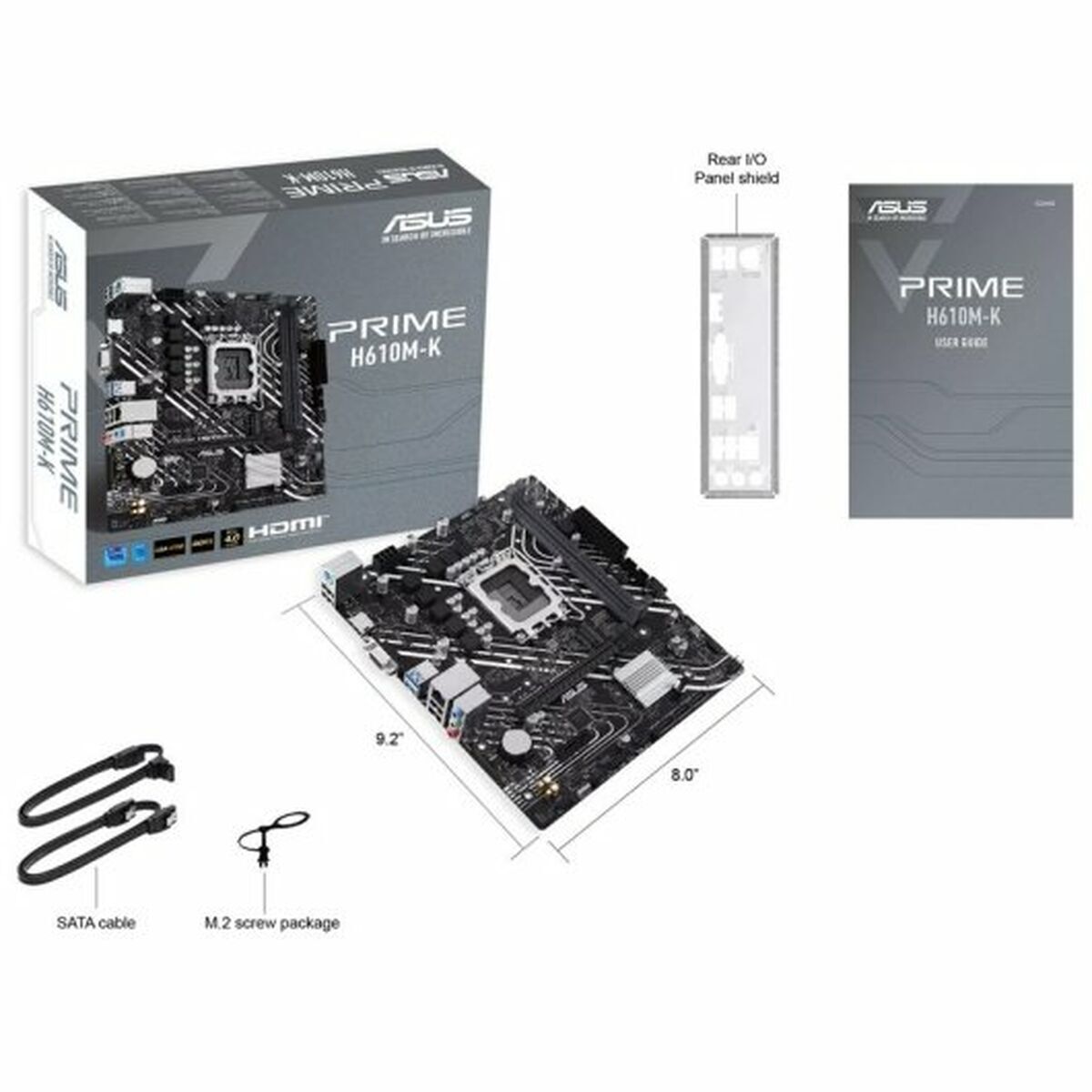 Picture of Motherboard Asus PRIME H610M-K LGA 1700