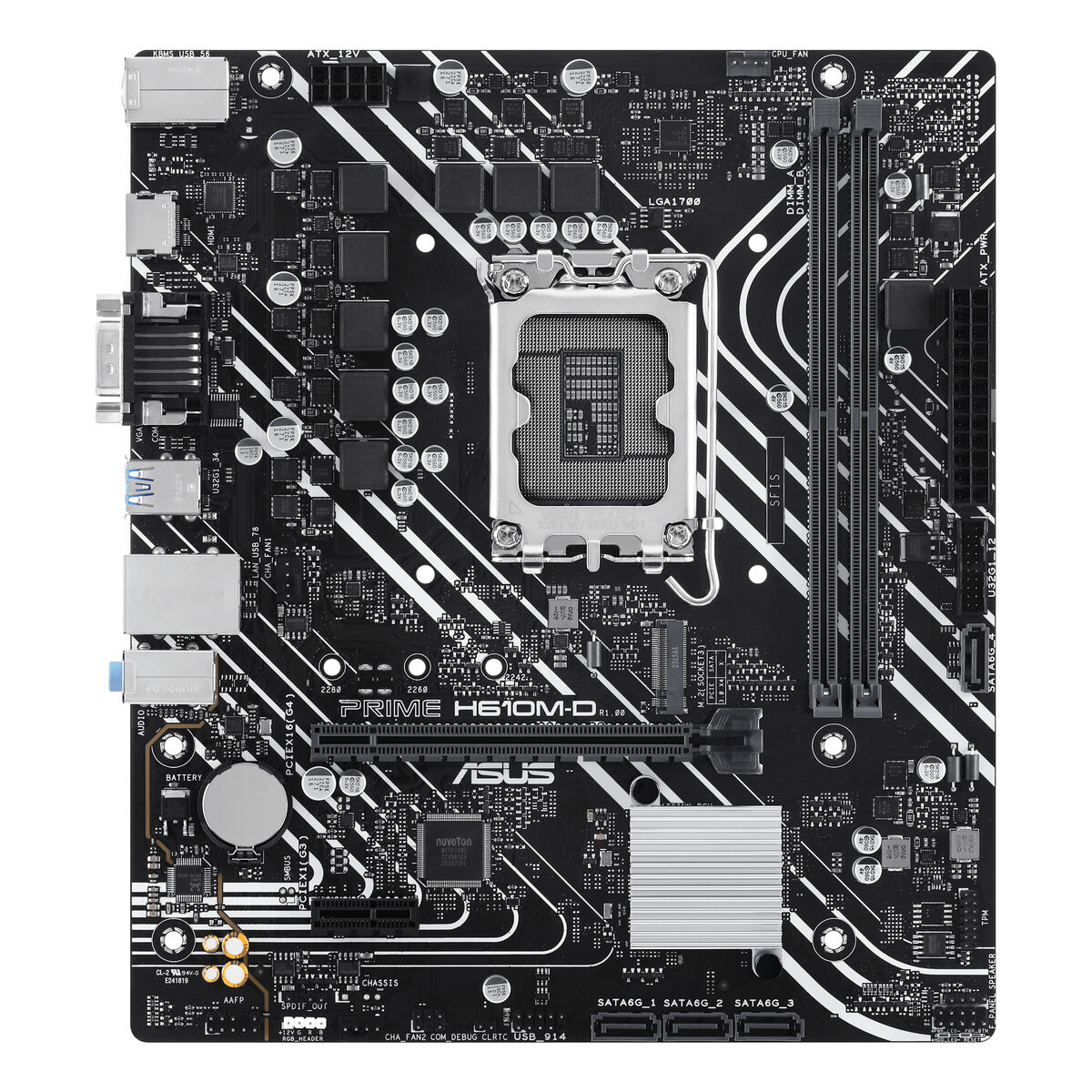 Image de Carte Mère Asus PRIME H610M-D H610 LGA 1700