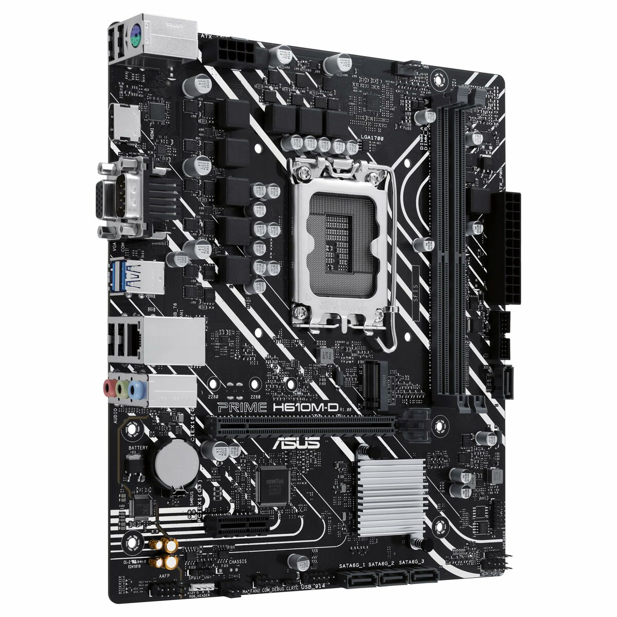 Image de Carte Mère Asus PRIME H610M-D H610 LGA 1700