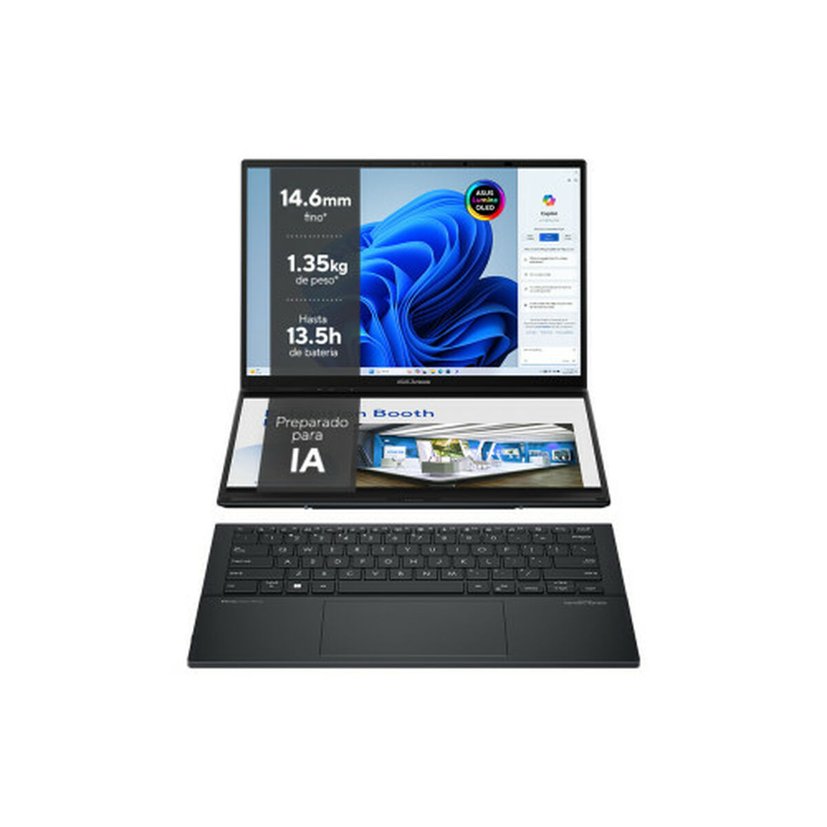 Afbeeldingen van Laptop Asus UX8406MA-PZ271W 14" 32 GB RAM 2 TB SSD Intel Core Ultra 9 185H