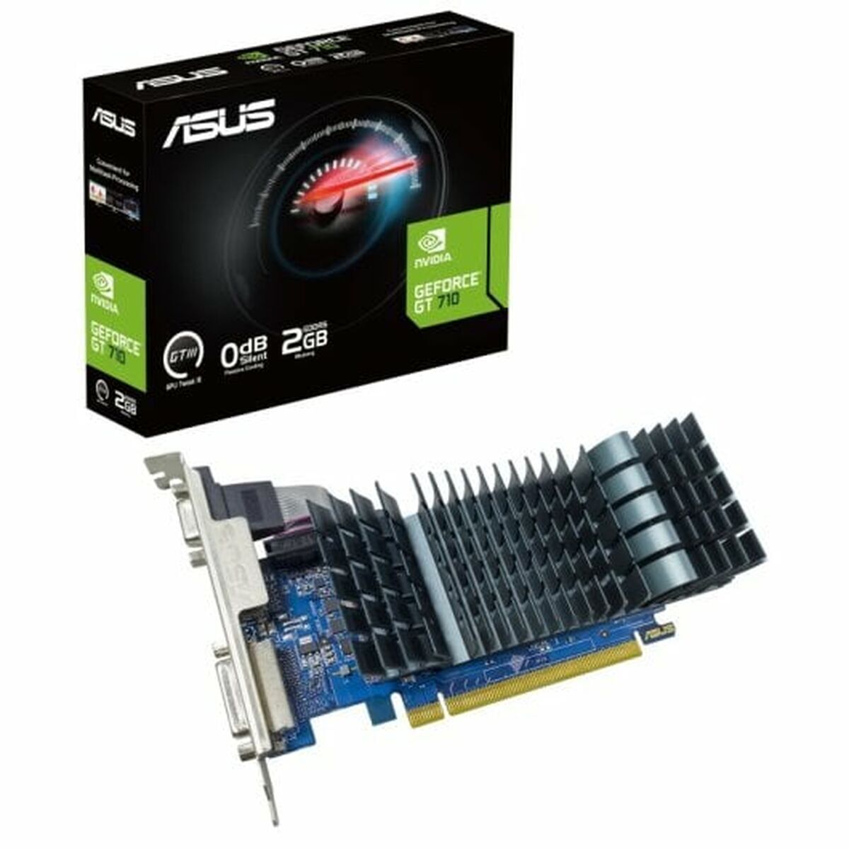 Obrazek Graphics card Asus 90YV0ALA-M0NA00 NVIDIA GeForce GT 710 GDDR5