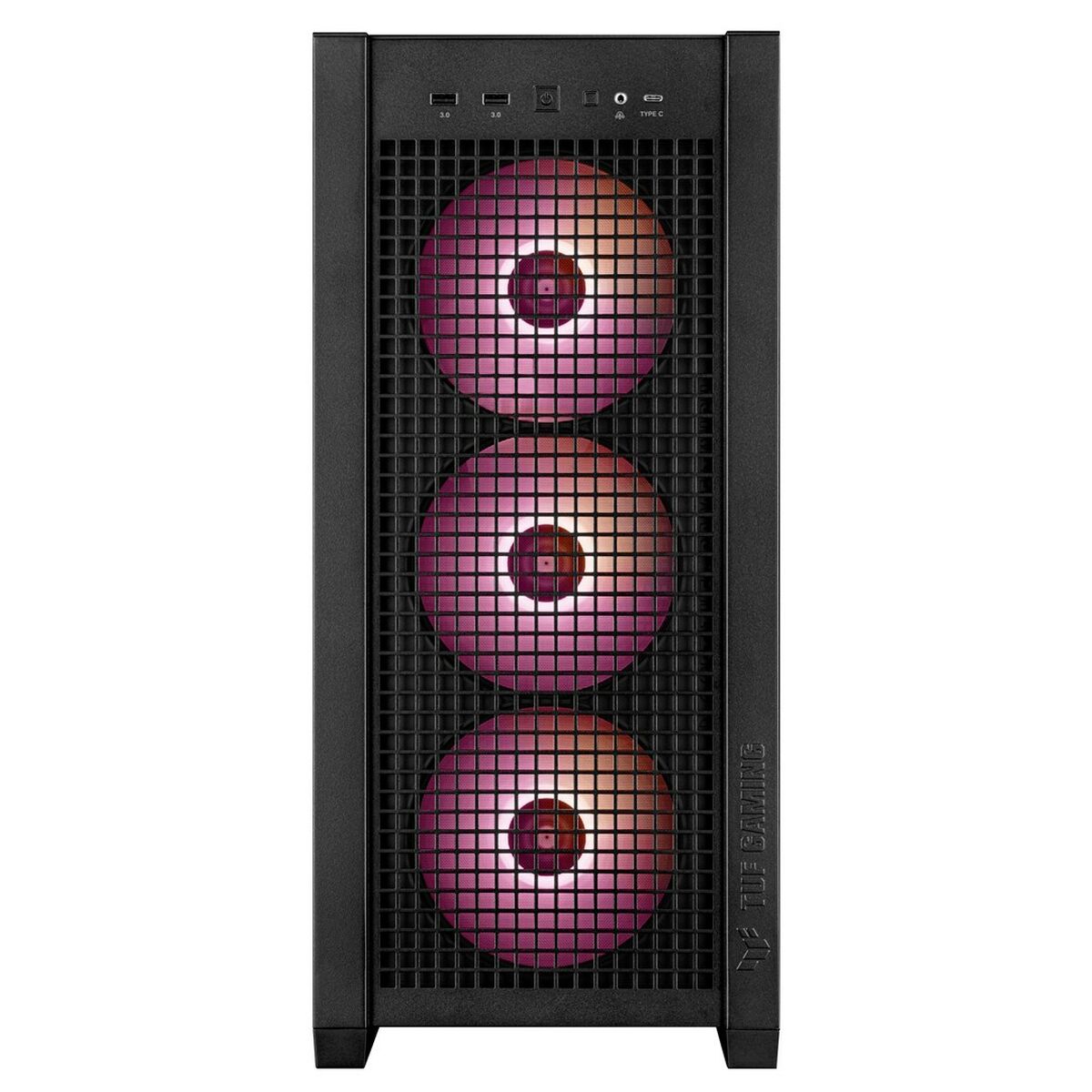 Afbeeldingen van ATX Semi-tower Box Asus TUF GAMING GT302 TG ARGB Black Multicolour