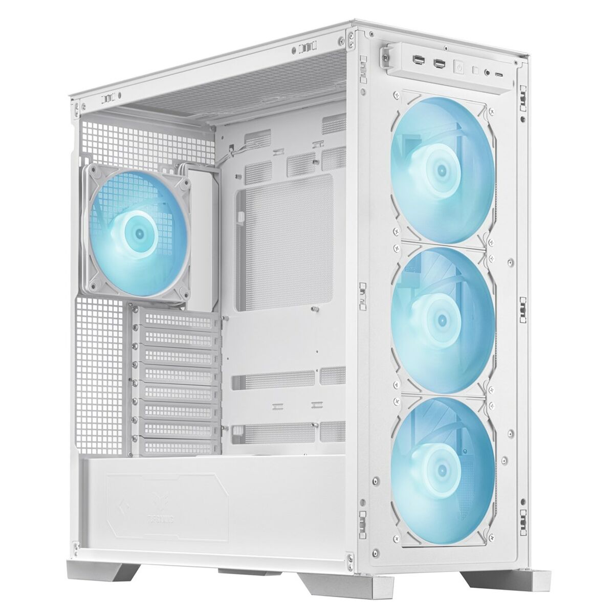 Afbeeldingen van ATX Semi-tower Box Asus TUF GAMING GT302 TG ARGB White Multicolour
