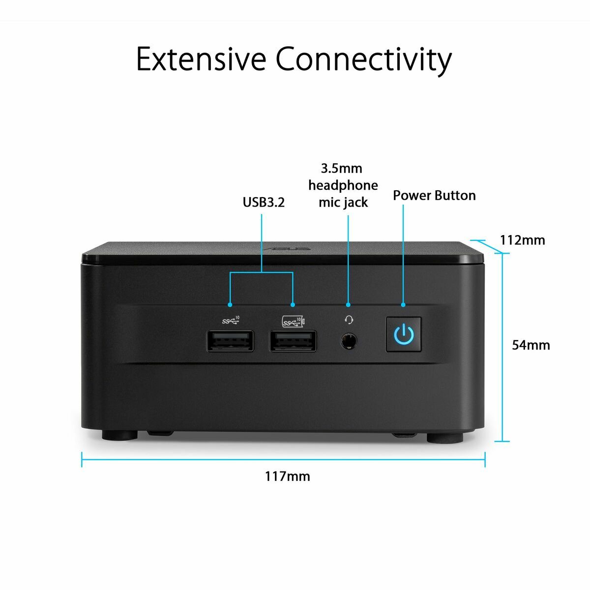 Kép Mini PC Asus NUC 13 Pro RNUC13ANKI300002I I3-1315U