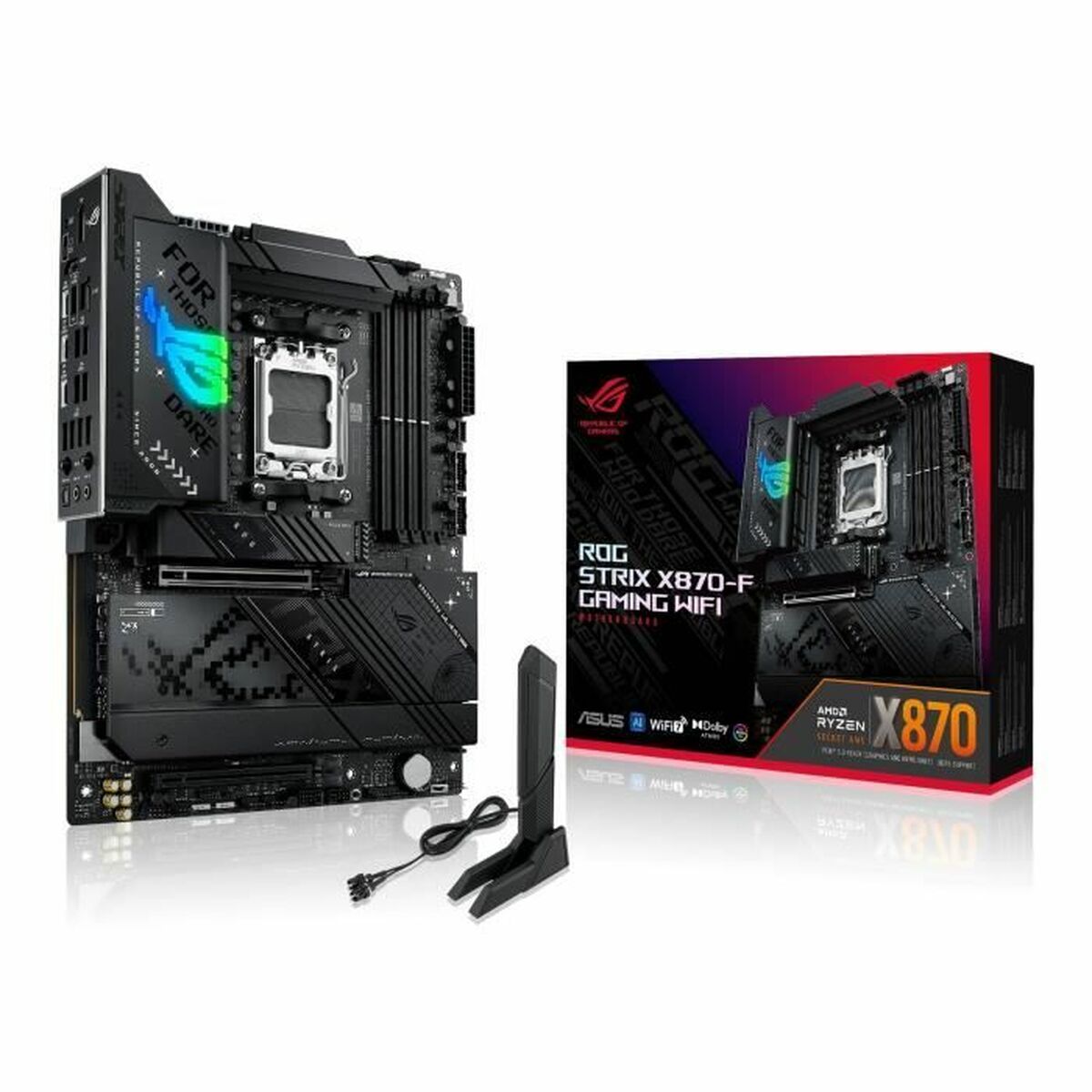 Afbeeldingen van Motherboard Asus STRIX X870-F GAMING WIFI AMD AM5 AMD