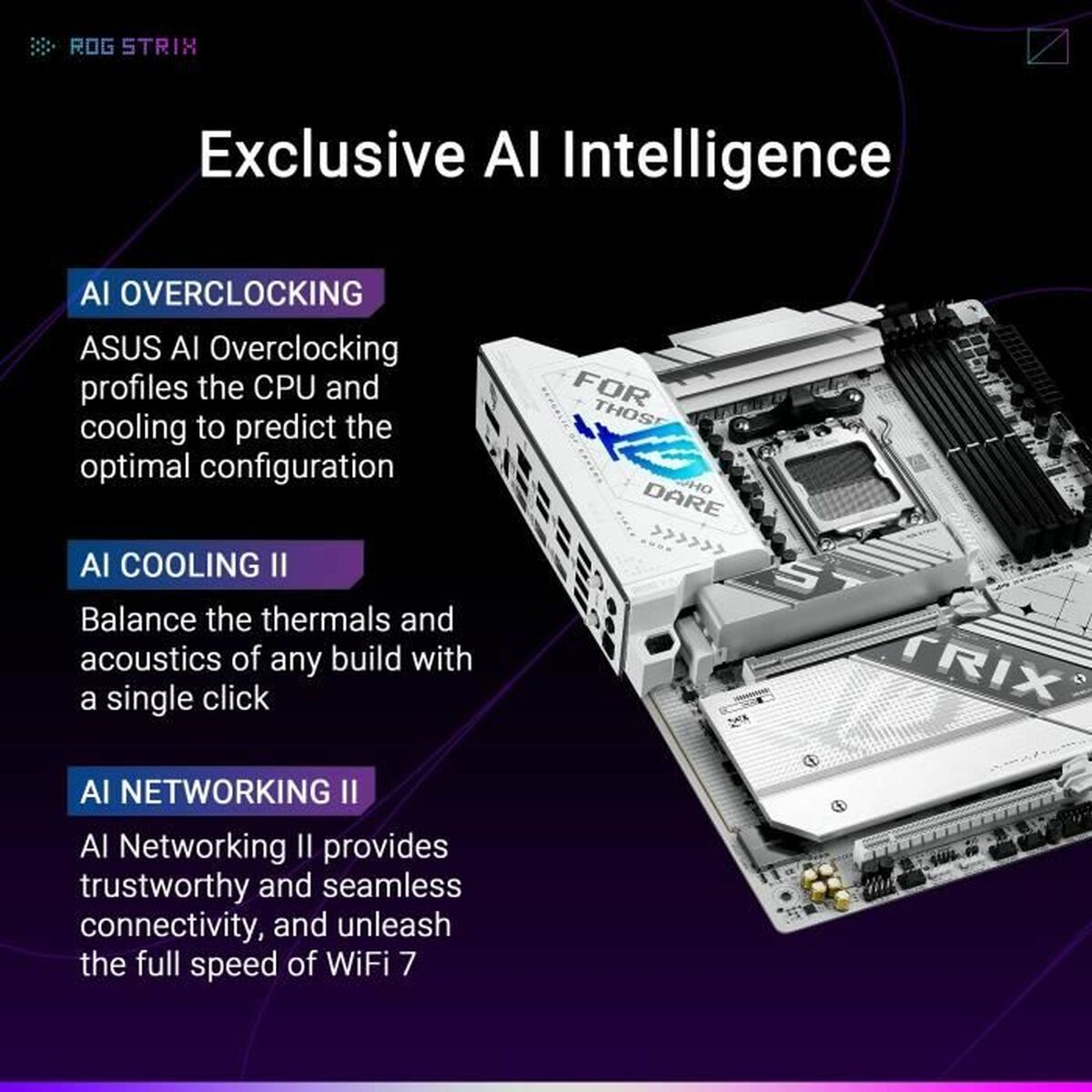 Afbeeldingen van Motherboard Asus STRIX X870-A GAMING WIFI AMD AMD AM5