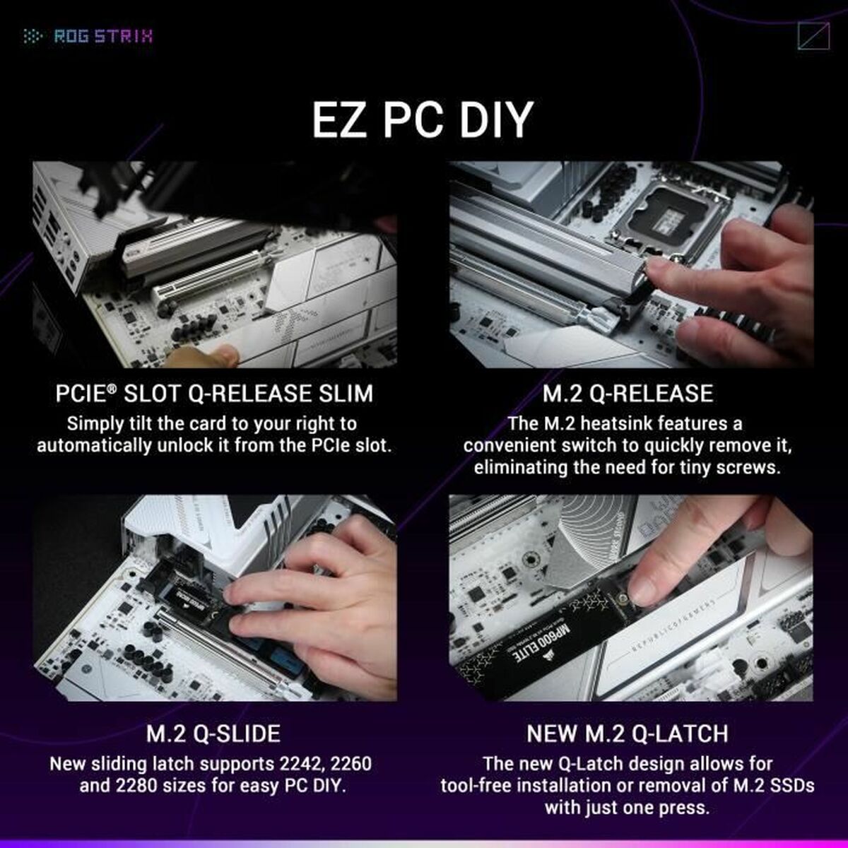 Afbeeldingen van Motherboard Asus STRIX Z890-A GAMING WIFI LGA 1851