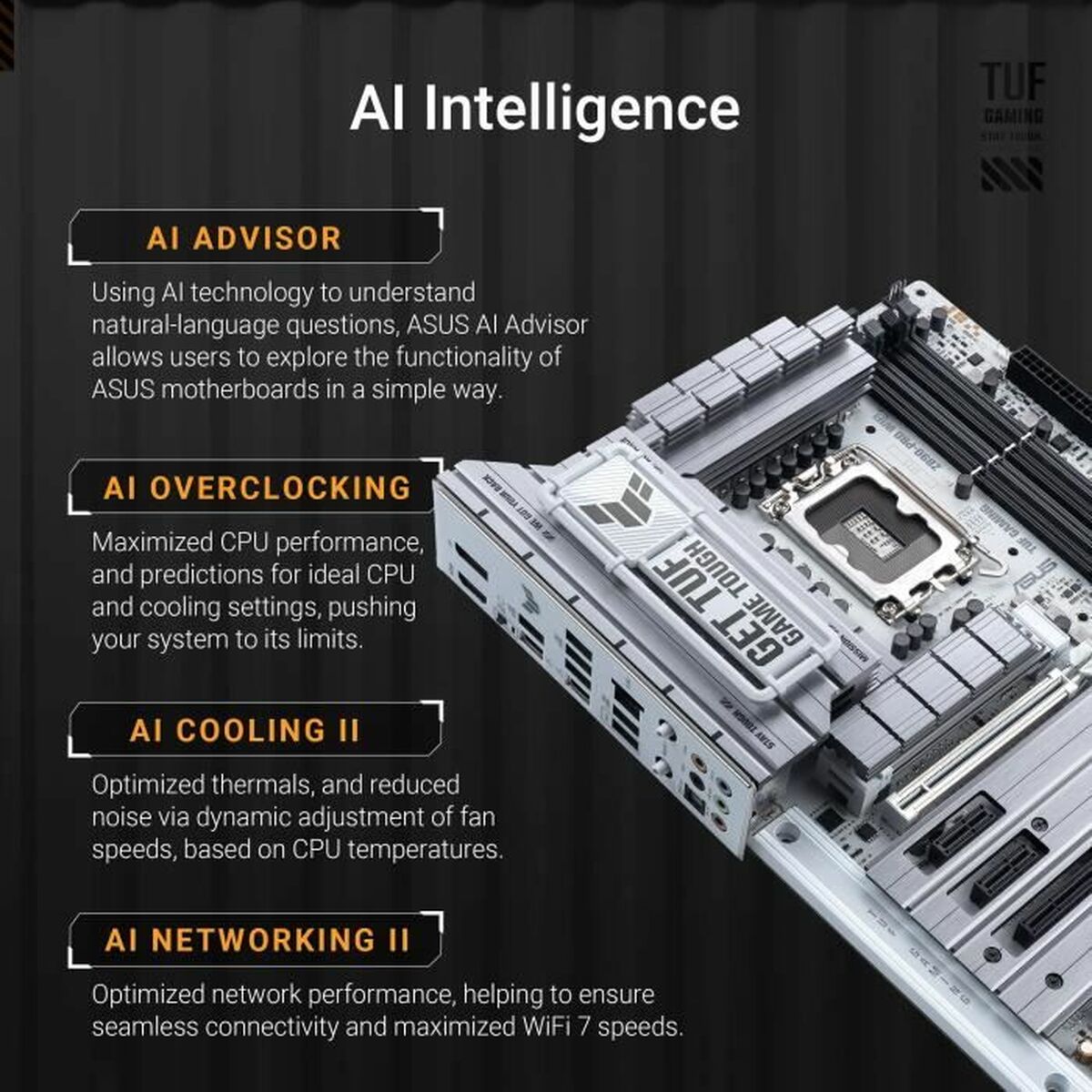 Afbeeldingen van Motherboard Asus TUF GAMING Z890-PRO WIFI LGA 1851