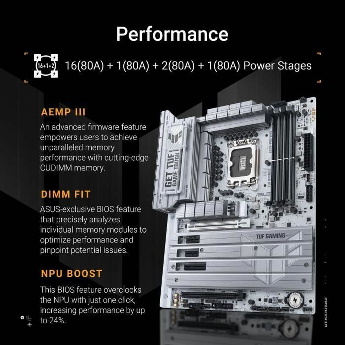 Afbeeldingen van Motherboard Asus TUF GAMING Z890-PRO WIFI LGA 1851
