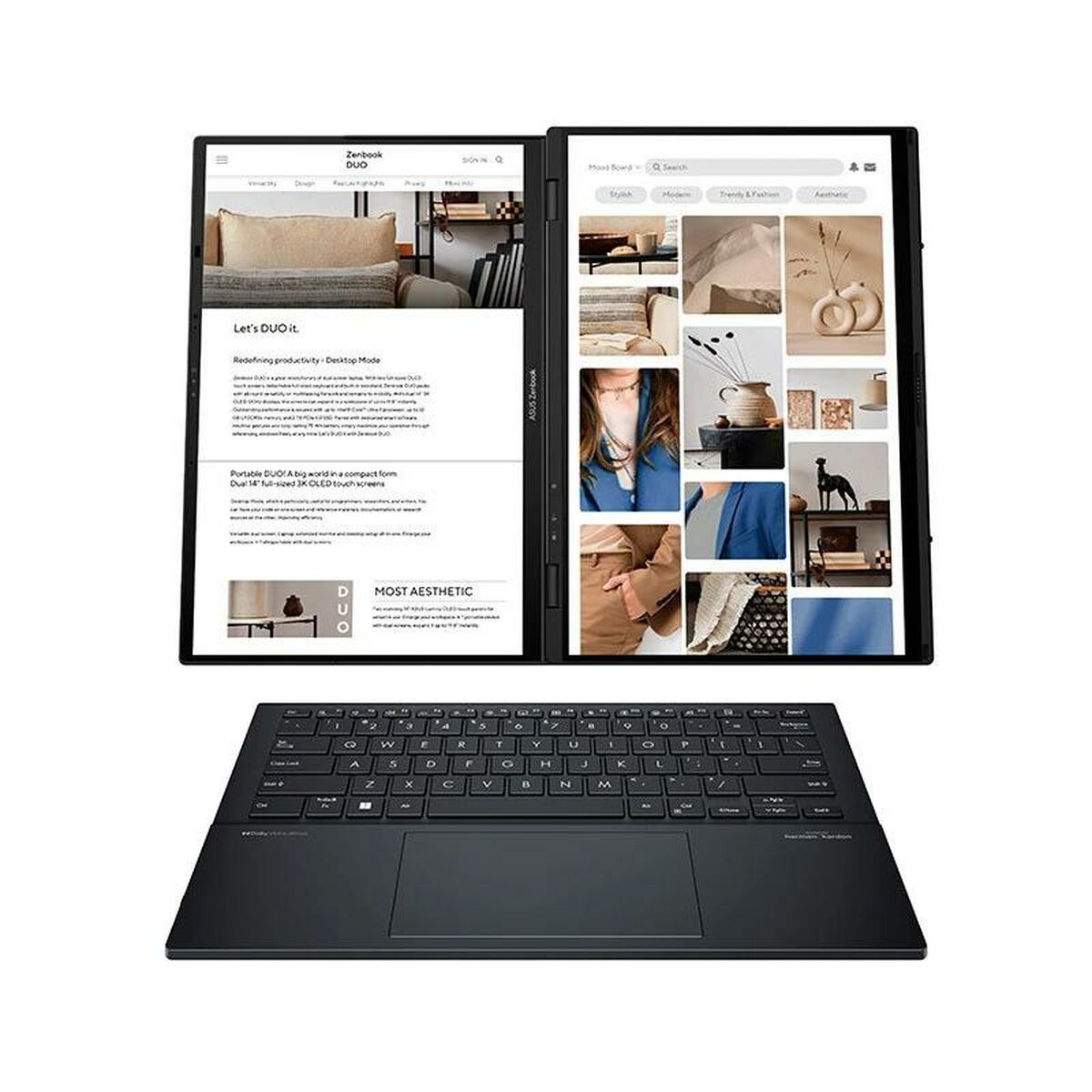 Image de Ordinateur Portable Asus UX8406CA-PZ152W 14" 32 GB RAM 1 TB SSD Espagnol Qwerty