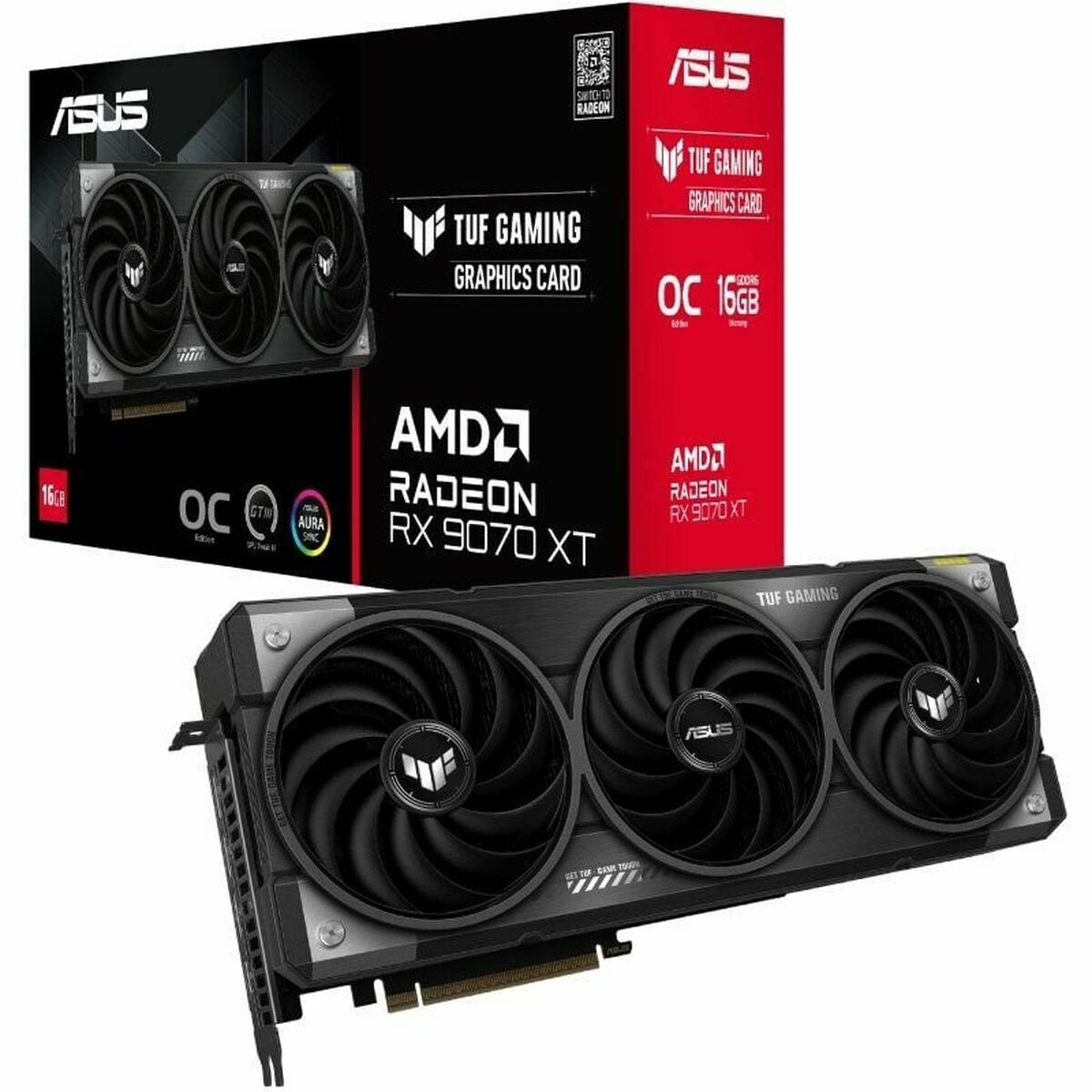 Kép Graphics card Asus 90YV0L70-M0NA00 16 GB radeon rx 9070 xt GDDR6