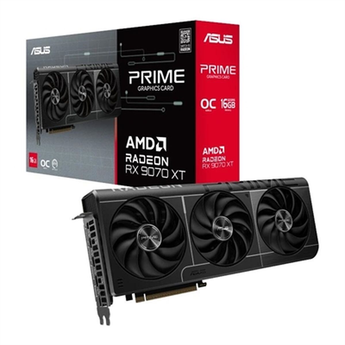 Picture of Graphics card Asus 90YV0L71-M0NA00 radeon rx 9070 xt 16 GB GDDR6
