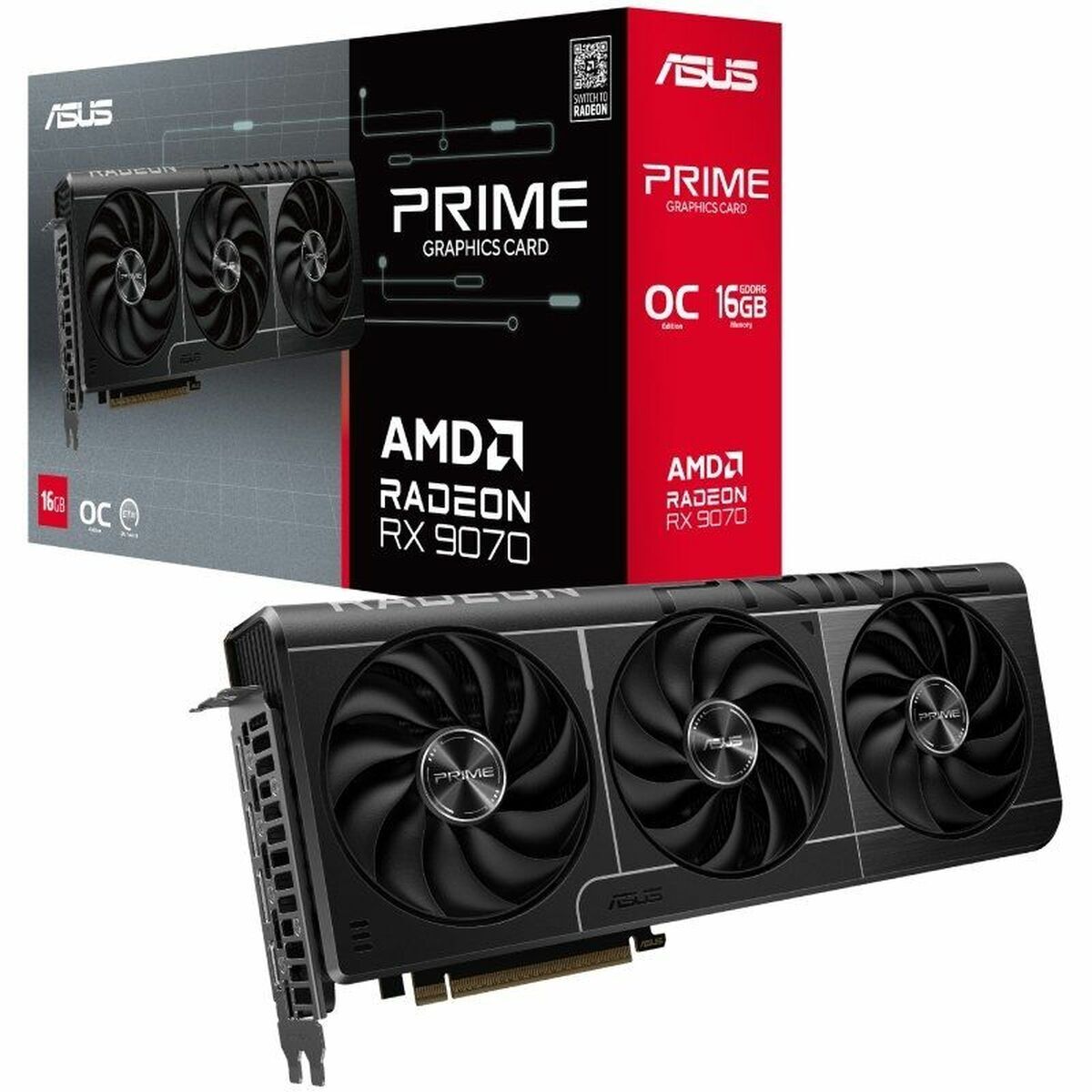 Picture of Graphics card Asus Prime -RX9070-O16G 16 GB GDDR6