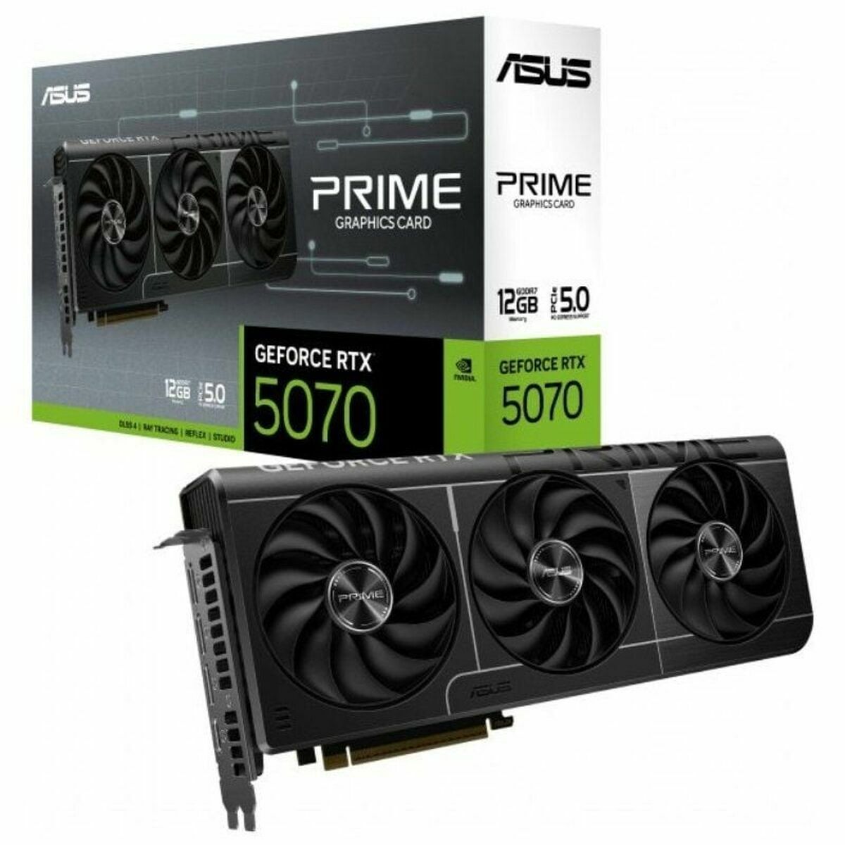 Image de Graphics card Asus nvidia geforce rtx 5070 12 GB GDDR6 GDDR6X GDDR7